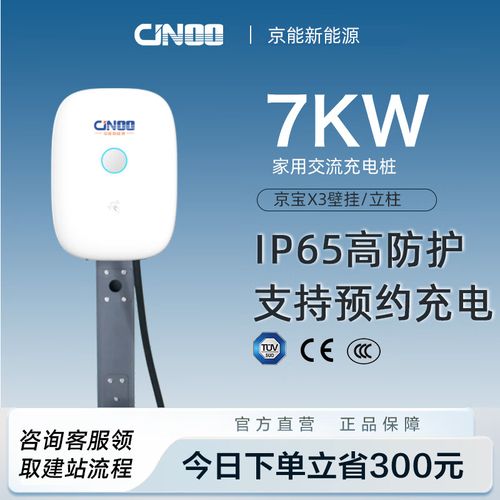 cjnoo京能新能源7kW/32A充電樁深度解析 小米SU7、比亞迪與特斯拉的家充優(yōu)選，兼談新能源電動(dòng)汽車充電站的建設(shè)