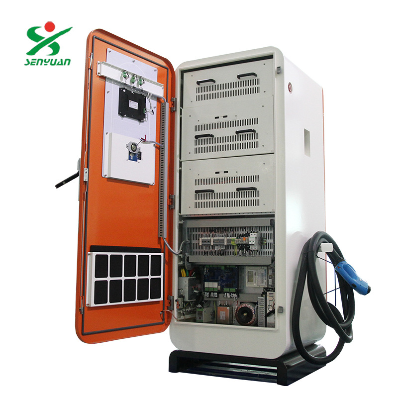 森源電氣30kW直流快速充電樁 助力小區(qū)新能源電動(dòng)汽車充電站建設(shè)的新引擎
